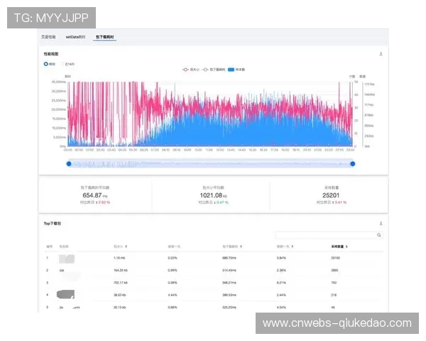 性能监控面板实时展示 支撑运营决策